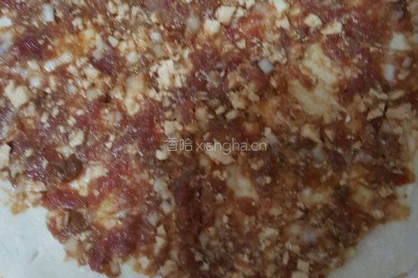 豆腐肉卷子的做法图解4
