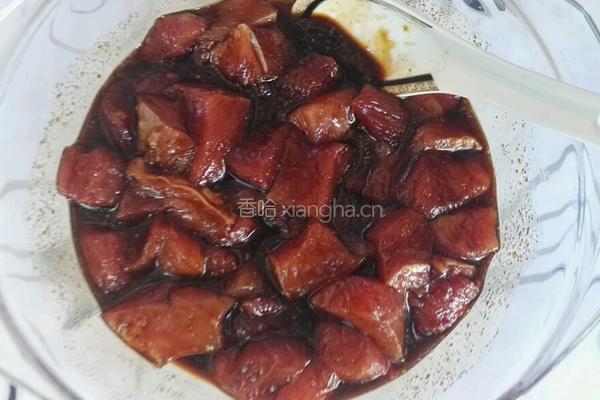 香辣牙签肉的做法图解3