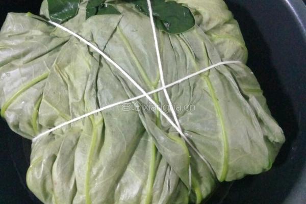 荷叶饭的做法图解5
