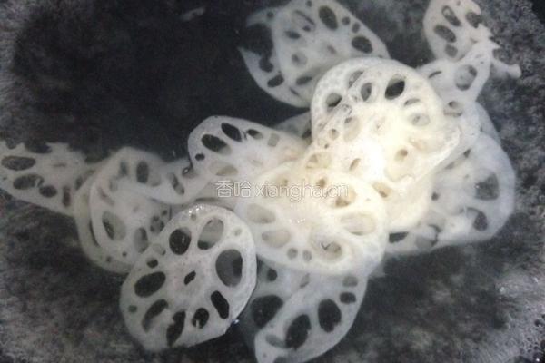 凉拌酸辣藕片的做法图解3