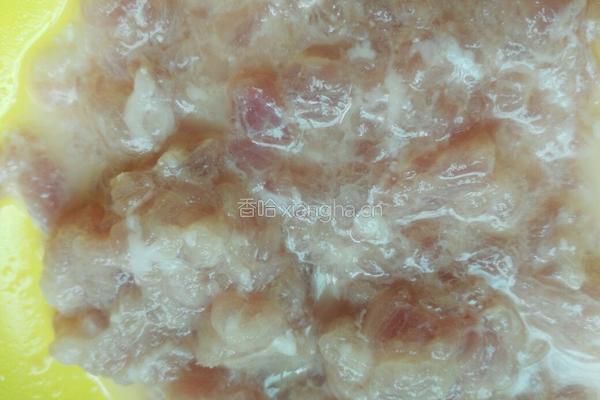 山药炒肉末的做法图解2