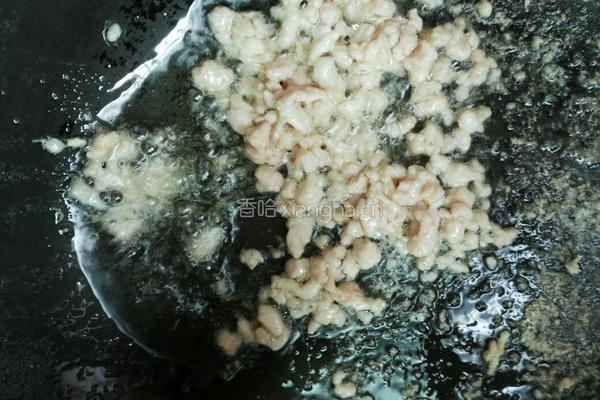 山药炒肉末的做法图解4