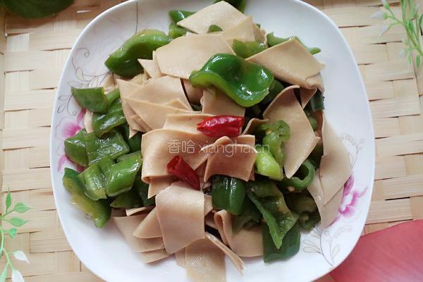 青椒豆片的做法图解5