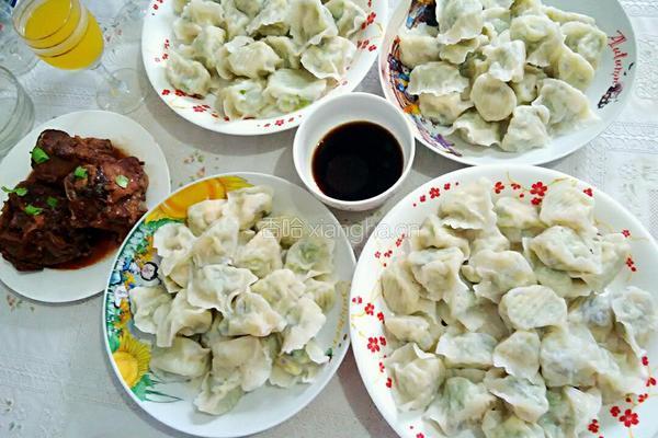 瓠子虾仁素水饺的做法图解7