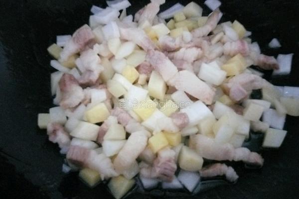 红烧肉闷饭（电饭锅）的做法图解5