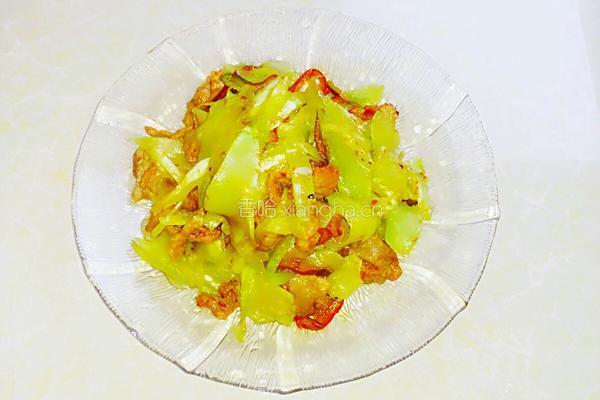 莴笋炒肉片的做法图解9