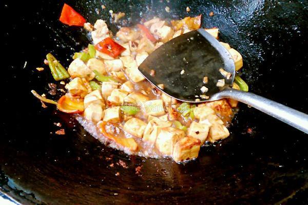 煎烧臭豆腐的做法图解9