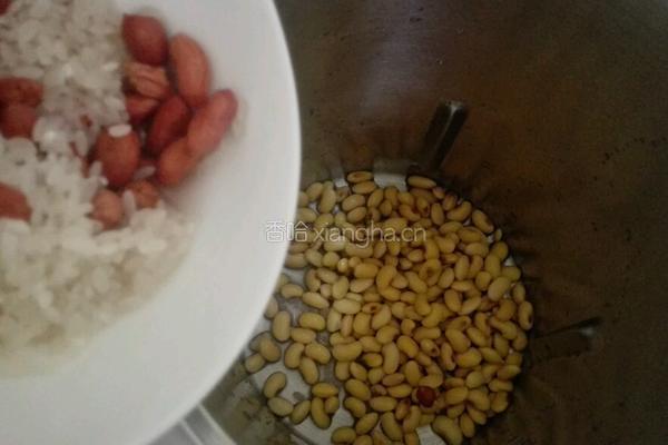 大米花生牛奶露的做法图解3