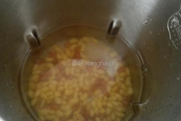 大米花生牛奶露的做法图解4