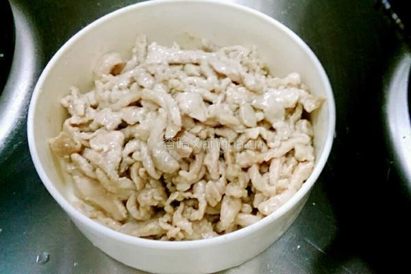 黄瓜炒肉的做法图解6
