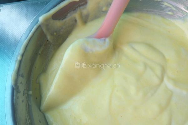 南瓜玉米面蛋糕的做法图解7