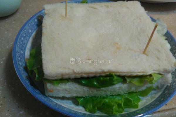 三明治的做法图解7