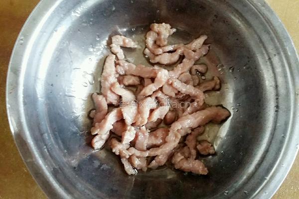 肉丝炒米粉的做法图解6