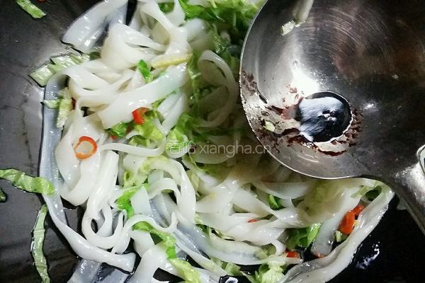 肉丝炒米粉的做法图解11