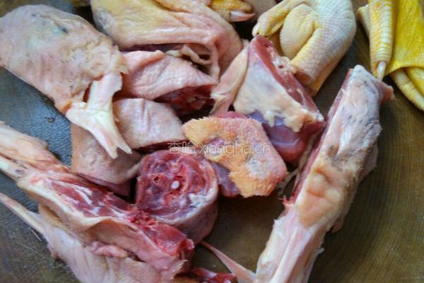 冬瓜鹅肉汤的做法图解1