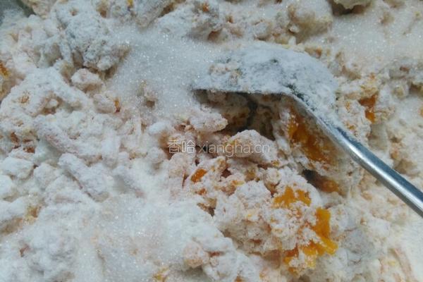 煎甜南瓜饺子的做法图解4