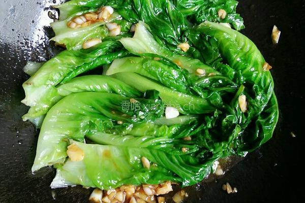 蚝油生菜的做法图解6
