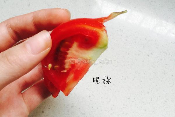 番茄蝴蝶花的做法图解4