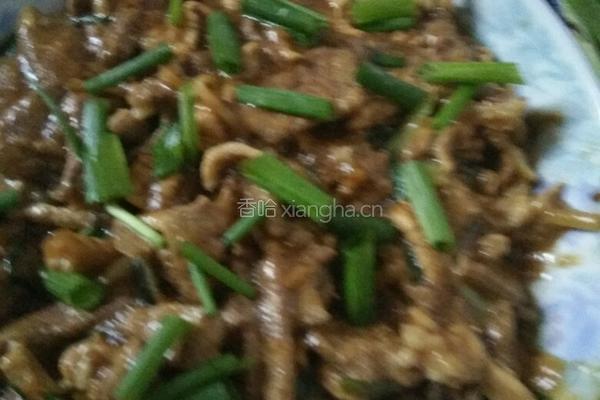 猪肝炒瘦肉的做法图解10