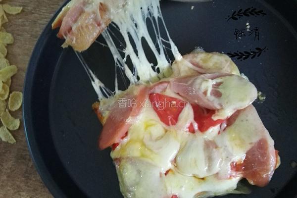 料足土司小披萨的做法图解9