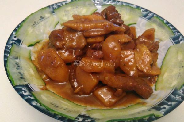 土豆山药炖红烧肉的做法图解10