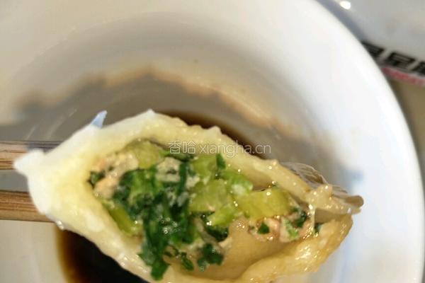 茼蒿瘦肉水饺的做法图解4