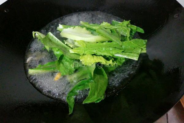 肉未麻酱油麦菜的做法图解5