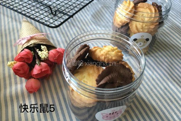 双味黄油曲奇的做法图解14