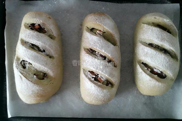抹茶红枣硬质列巴面包的做法图解19