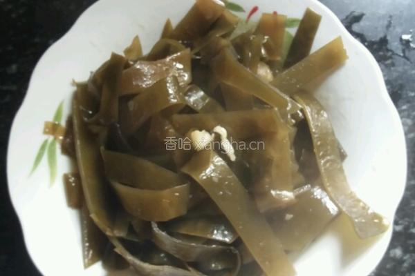 炒海带的做法图解5