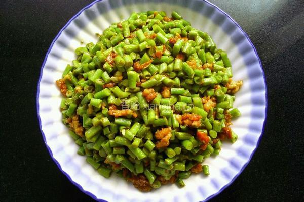 酱香肉末豆角的做法图解5
