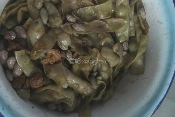 农家味道豆角炖肉的做法图解5