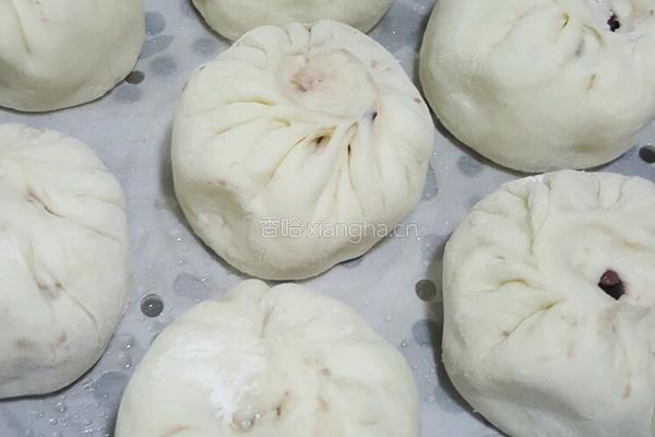 核桃红豆包的做法图解5