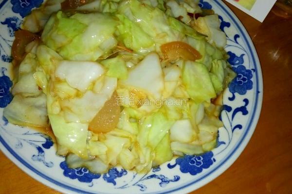 手撕包菜的做法图解5