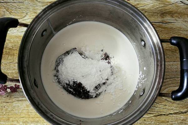 红豆奶油冰棍的做法图解3
