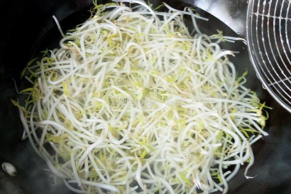 凉拌黄瓜豆芽胡萝卜的做法图解1