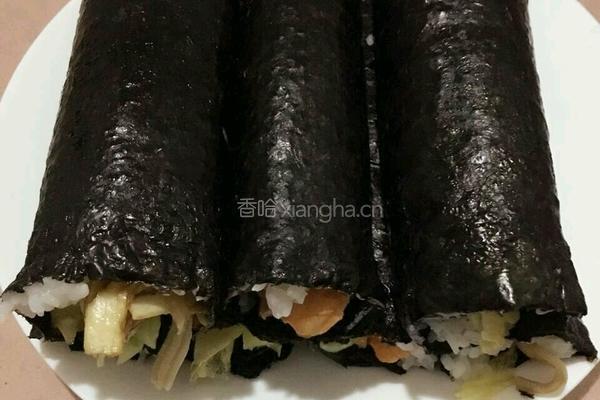 制作寿司的做法图解9