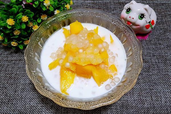 芒果西米露的做法图解8