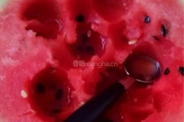 格格牌西瓜球冰沙的做法图解1