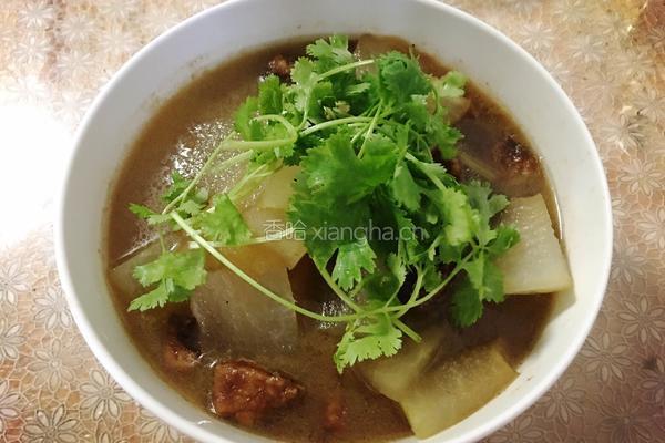 冬瓜滑肉