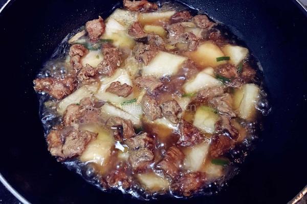 冬瓜滑肉的做法图解7