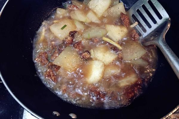 冬瓜滑肉的做法图解8