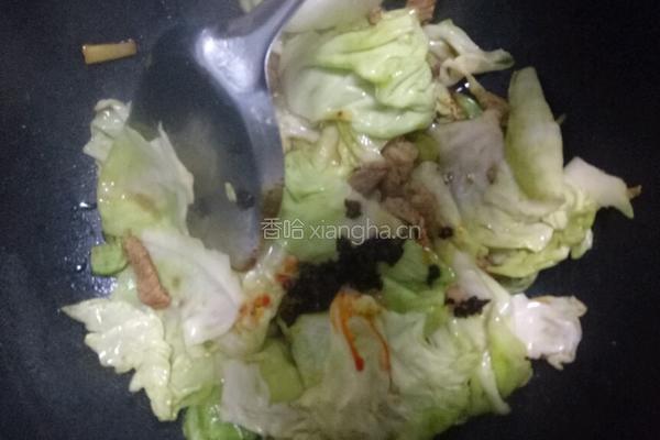 手撕包菜的做法图解7