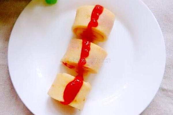 番茄鸡蛋卷的做法图解9