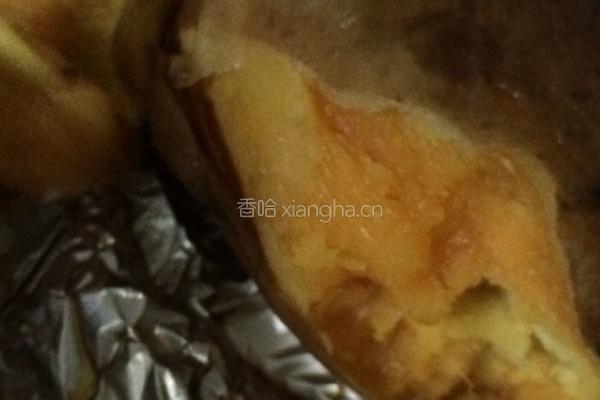 烤箱烤红薯的做法图解4