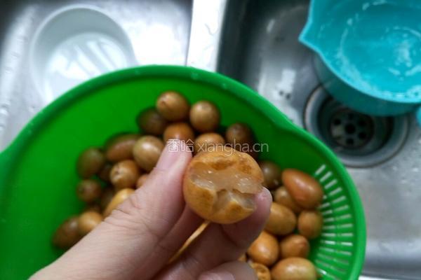 黄皮蜜饯的做法图解3