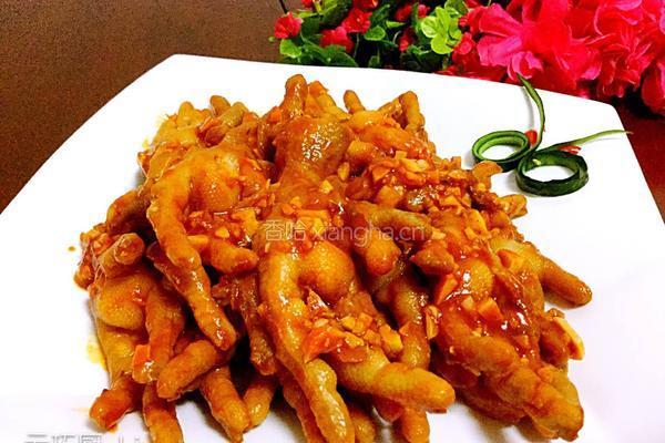 蒜香鸡爪的做法图解13