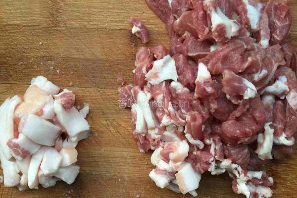 豆角炒肉的做法图解3