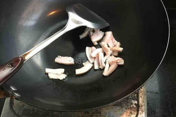豆角炒肉的做法图解6
