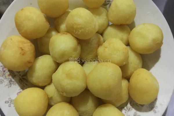 炸土豆球的做法图解11
